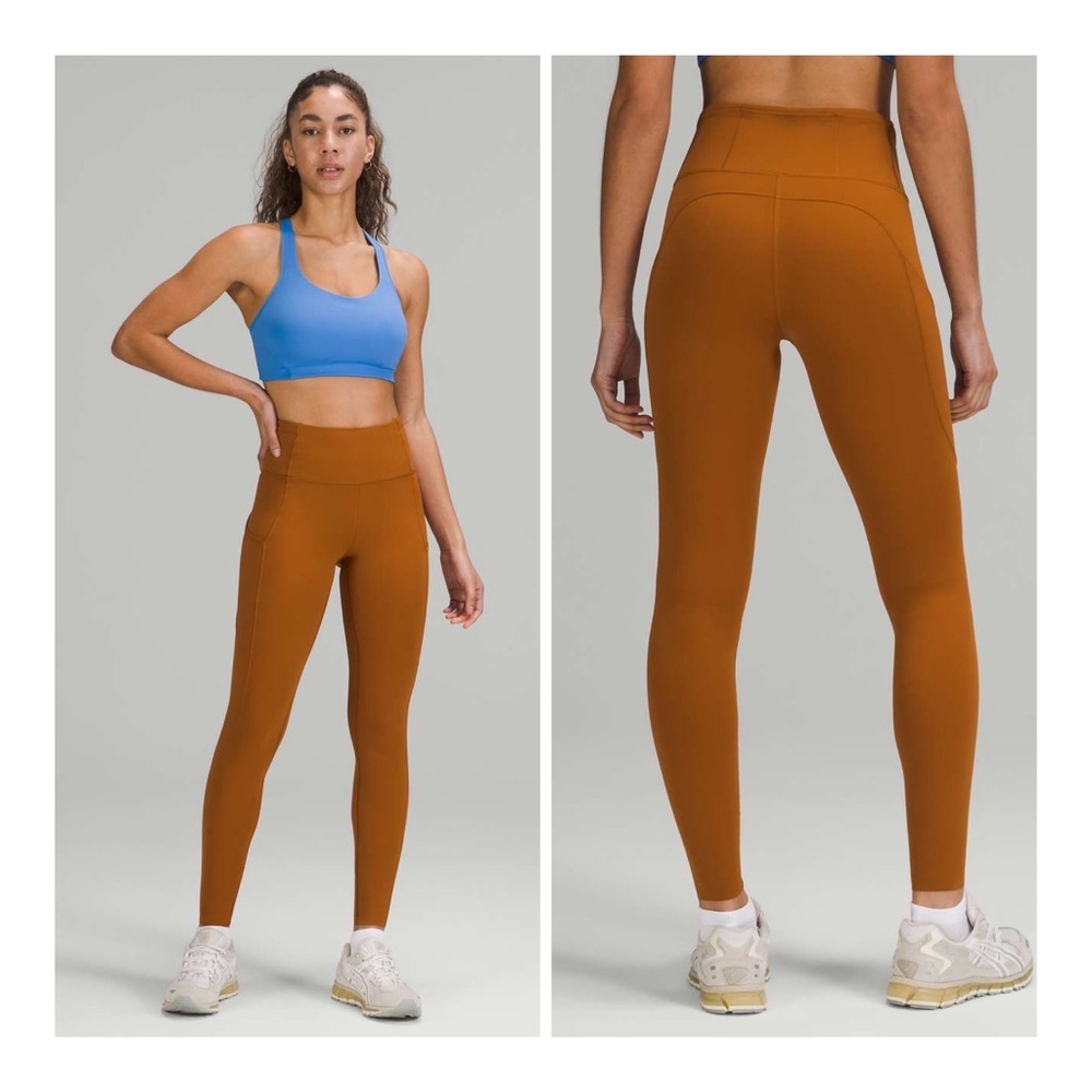 Lululemon Fast and Free 28” Butternut Brown 4